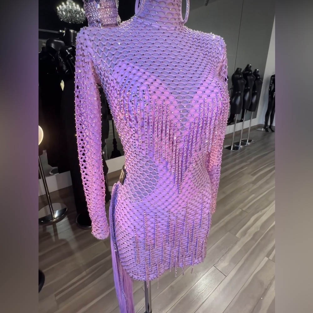ARTI COMPETITION LATIN DANCE DRESS.  SIZE XS PETITE